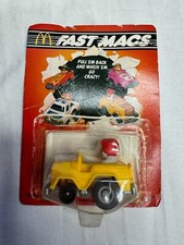 Coches de juguete McDONALD'S FAST MACS HAPPY FOOD 1985 de colección - caja abierta nueva