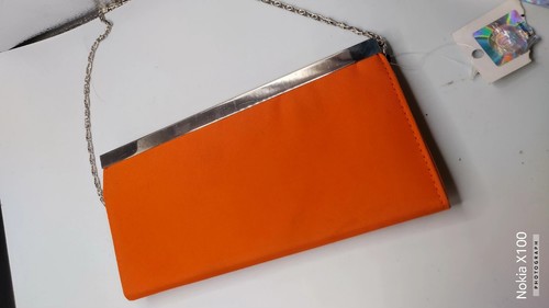 Game Day Outfitters Auburn University Borsa pochette arancione con catena4"X8,5" 1R - Foto 5 di 9