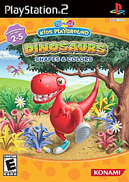 Konami Kids Playground: Dinosaurs Shapes & Colors NEW sealed PS2 Playstation 2
