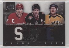2011 Prime Trios Materials 33/150 Daniel Alfredsson Nicklas Lidstrom #3 HOF 1o3