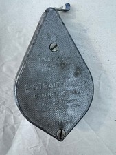 Strait-Line Chalk Line Reel Plumb Bob The Irwin Company Wilmington Ohio USA
