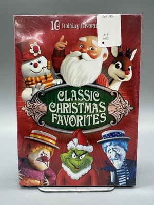 NEW !! Classic Christmas Favorites (DVD, 2013, 4-Disc Set) ORIGINAL SHRINK WRAP