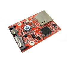 SD SDHC MMC to SATA Adapter Converter Card