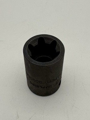 Snap-on Tools 3/8  Drive E18 TORX Shallow Impact E-Torx Socket IMFLE180.