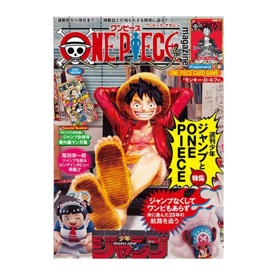 One Piece Magazine Vol. 20 Card Game Luffy Promo Japanese Mook
