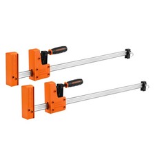 JORGENSEN 24-inch Bar Clamps, 90 Cabinet Master Parallel Jaw Bar Clamp Set,