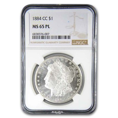 m.sページ 1884-CC Morgan Dollar MS-65 PL NGC | eBay