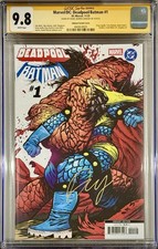 Deadpool/Batman #1 - CGC SS 9.8 Signed Daniel Warren Johnson, Thing NYCC Variant