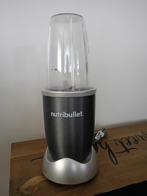 Nutribullet NBR-0601WM  Personal Blender 24oz Cup Blade Lid Black/Silver