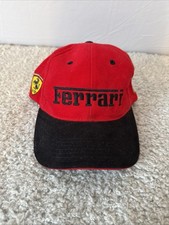 Vintage Ferrari 90s Cap Hat Racing Embroidere...