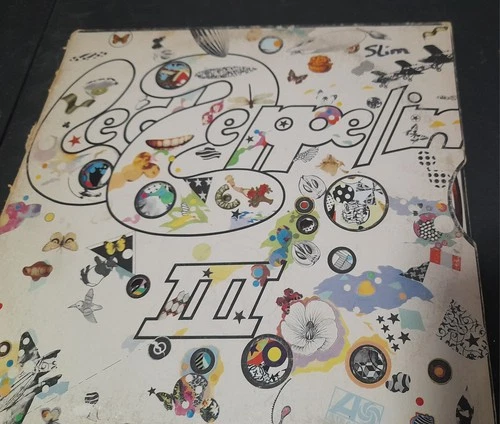 Led Zeppelin III 12" Vinyl LP Rock Atlantic Records Sleeve