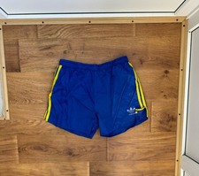 ADIDAS SHORTS 80s 90s FOOTBALL SOCCER MADE IN WEST GERMANY M blokecore