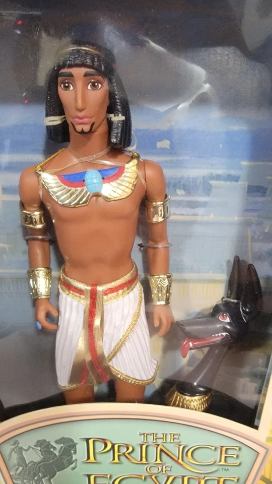 Muñeca Hasbro El Príncipe de Egipto 1998 de colección “Prince Moisés” #65157 nueva en caja Foto 2 de 4