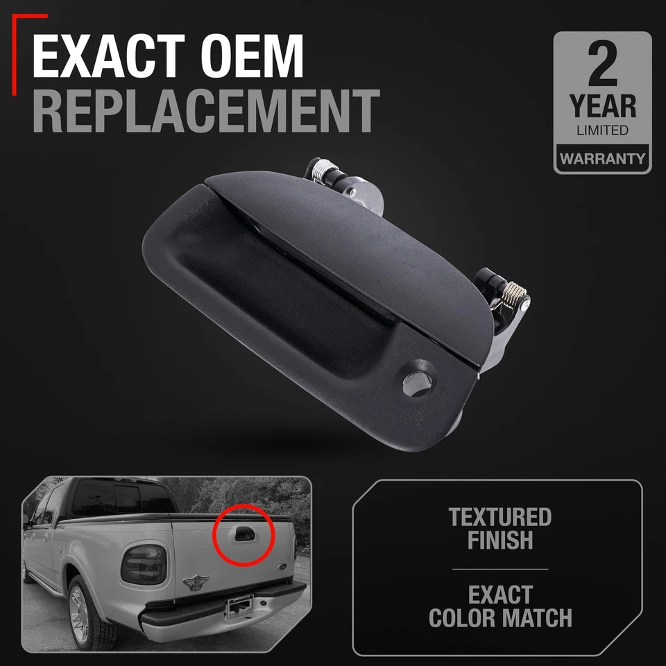 福特 f-250 f-350 f-450 f-550 Super Duty 尾门手柄带锁眼 — 第 2/4 张图片