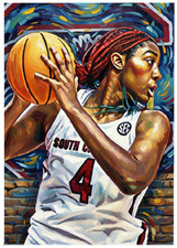ALIYAH BOSTON * South Carolina * BASKETBALL * Novelty Art Card * ATC ACEO