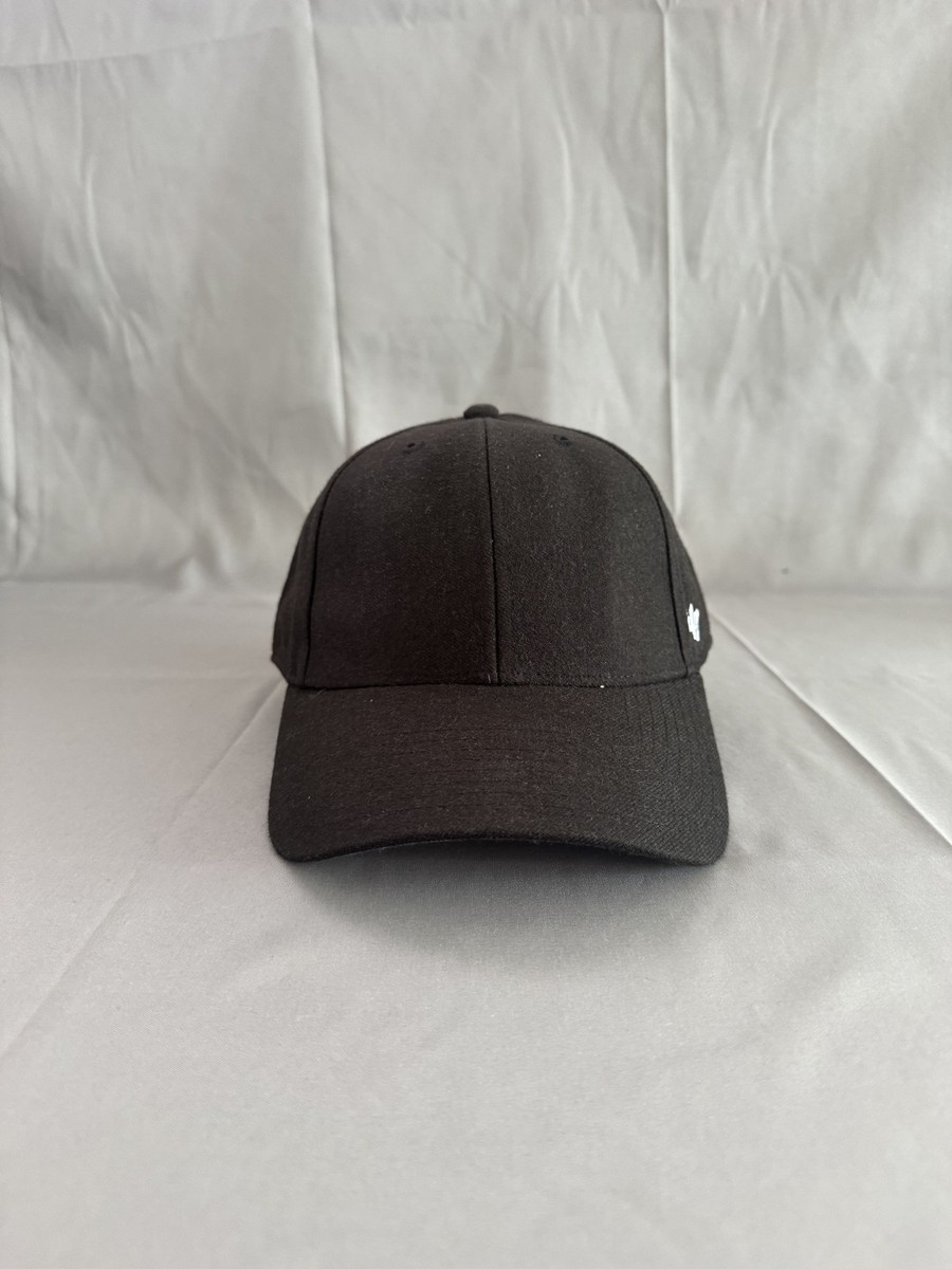 '47 Brand Minimalist Dad Hat Black Hook and Loop Cap