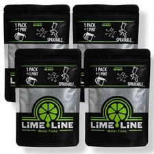 LiME LiNE Automotive Silver Metal Flake Additive - Pack of 4