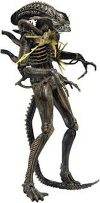 NECA  ALIENS XENOMORPH WARRIOR (BROWN) FIGURINE 2013 #51390 BRAND NEW