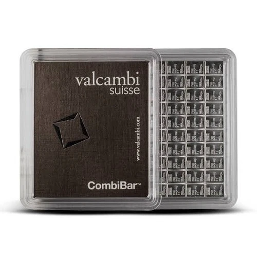 Valcambi Combibar  100 x 1-Gram SILVER  999 PURE Swiss Bullion