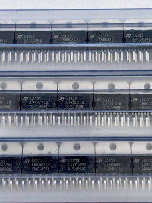 10 Stück - ST L6203   H-Bridge Motortreiber   NPN/DMOS   TO-220   NOS