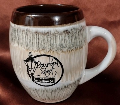 EUC Miasouv My Cafe New Orleans Bourbon Street Coffee Tea Mug Oversized Nice!
