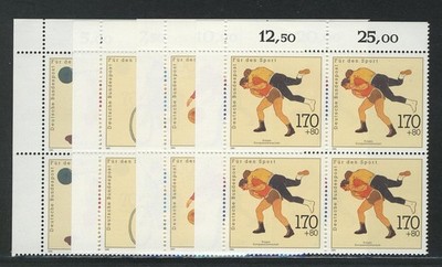 1499-1502 Sporthilfe 1991, E-Vbl o.l. Satz **