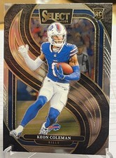 2024 Panini Select Keon Coleman Premier Level #153 Buffalo Bills Rookie RC