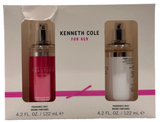 Kenneth Cole For Her Set 2pc Body Mist 4.2 FL.oz  Reaction  White