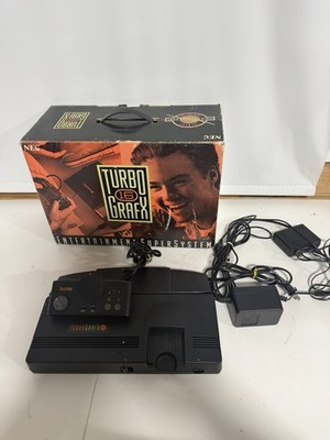 Turbo Grafx 16 ENT Supersystem. 1989. w/box Fast Shipping Clean System