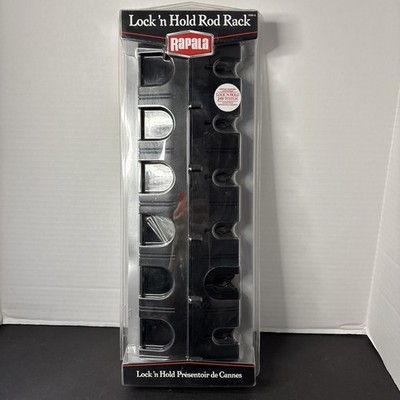 Rapala PGRH6 Lock N Hold for 6 Fishing Rods Storage Mount Brand New Sealed