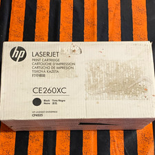 HP CE260XC Genuine Black Laser Toner Cartridge for LaserJet CP4525