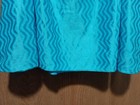 Lady Cameo Intimate Camisole L Teal Zigzag Stretch Ruffle Adjustable Straps — photo 5