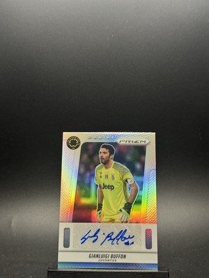 2025 Panini Prizm FIFA Club World Cup Gianluigi Buffon Silver Flashback Auto /99