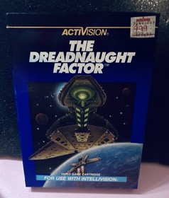 THE DREADNAUGHT FACTOR INTELLIVISION GAME CIB ! CLEANED & TESTED EXCELLENT COND.