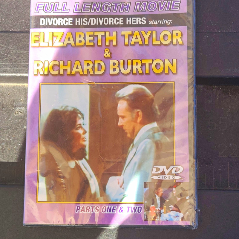 Divorce His/Divorce Hers DVD 2-Part Full Length Movie Taylor Burton