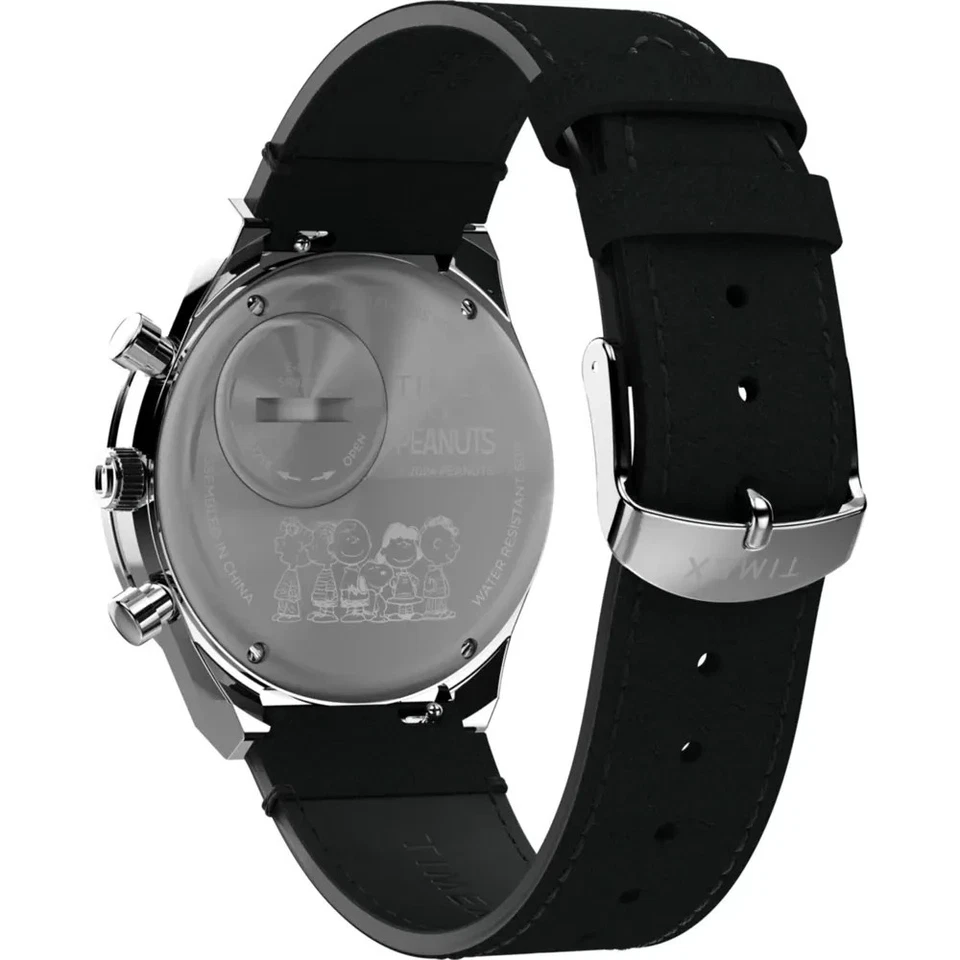 TIMEX Q PEANUTS SNOOPY CRONO UOMO REFERENZA TW2W68900 NUOVO OFFERTA - Immagine 3 di 4