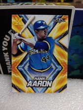 2017 Topps Fire - Hank Aaron #163
