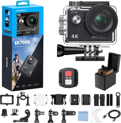 AKASO EK7000 4K30Fps Action Camera - 131Ft Waterproof Camera with Remote Control