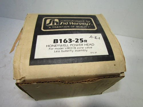 HONEYWELL Zone Valve Power Head for V8031B  Sid Harvey B163-25R BRAND NEW