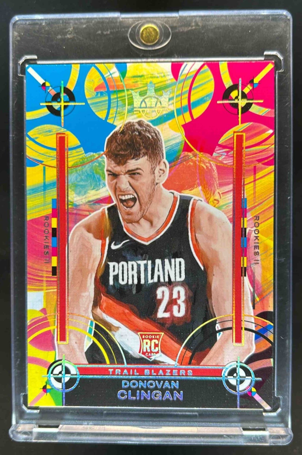 2024-25 Panini Court Kings Donovan Clingan RC Rookie Tier Two #148 Trail Blazers