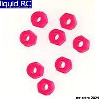 Works for Competition PLN302 Neon pink 3mm lock nut (8)