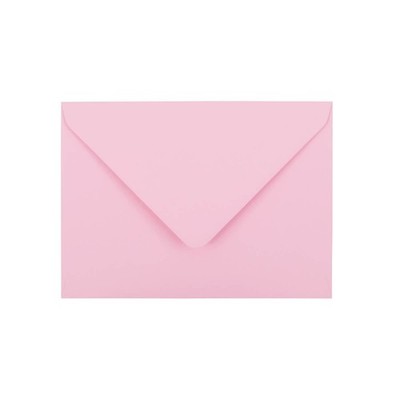 133 x 184 Hellrosa 5x7 Zoll Umschlag | Gummiert | 120 g/m² V-Klapp Rosa Umschlag