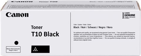 Toner Canon T10 original noir pour éliminer les bavures et textes effacés