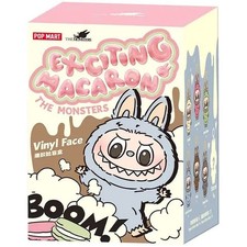 Authentic POP MART THE MONSTERS Exciting Macaron Vinyl Face Blind Box Labubu NEW