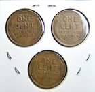 1940-P 1940-D 1940-S  Lincoln Wheat Copper Penny Cent - 3 Coin Set [USP-252] — photo 2