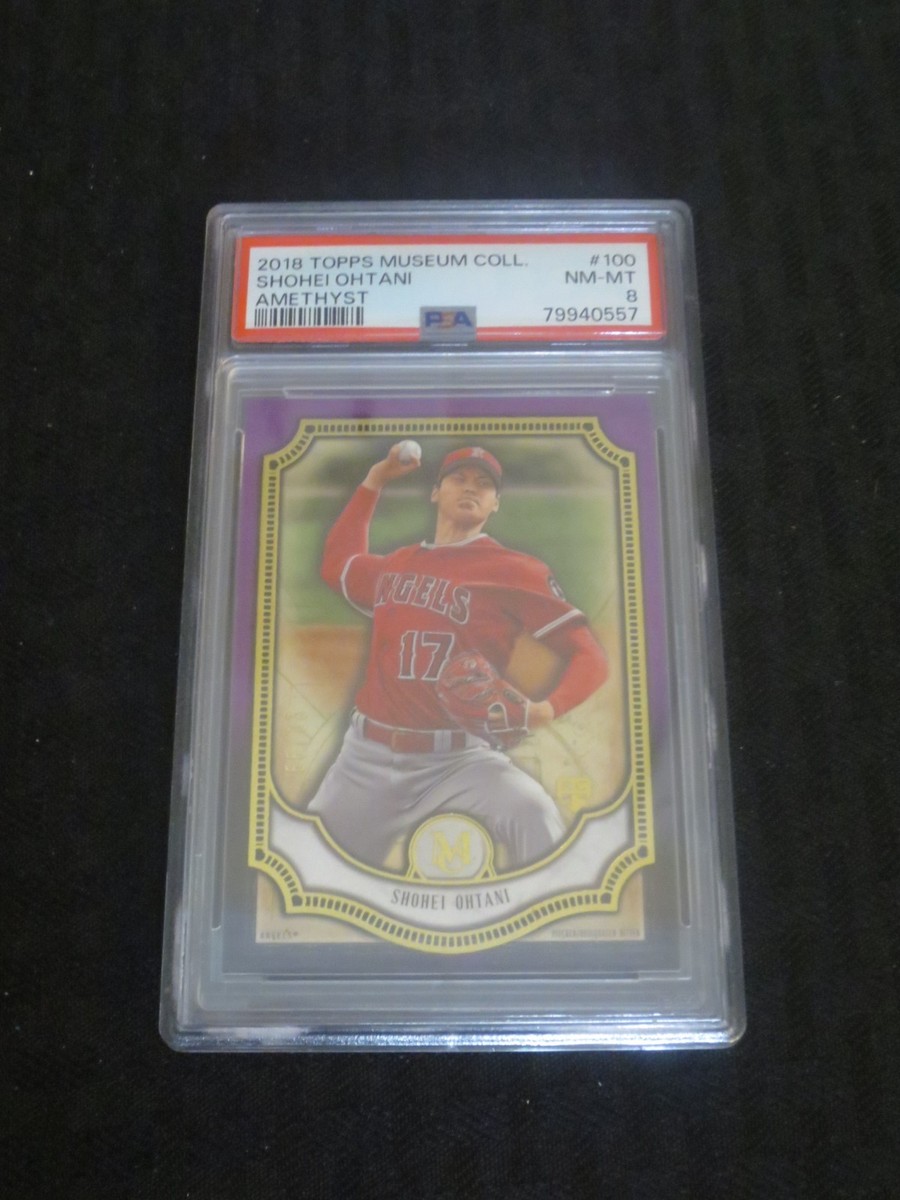 その他 TOPPS MUSEUM COLLECTION 2018 Topps Museum Collection Amethyst #100 Shohei Ohtani Rookie