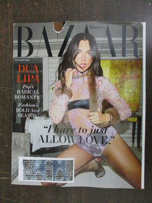 HARPER'S BAZAAR MAGAZINE SEPTEMBER 2025 DUA LIPA ALLOW LOVE THE ICONS ISSUE