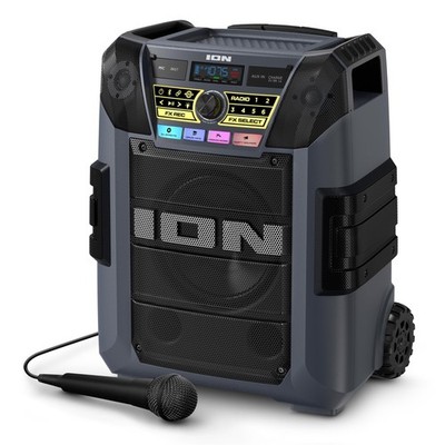 ION Block Rocker XL - Portable Bluetooth Outdoor Party Speaker, 220W, with... 