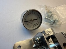12-804 Style Fuel Pressure Regulator With 0-15 Psi Gauge Carburetor - Used
