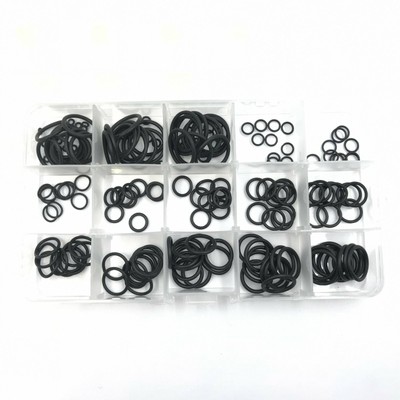 210pcs rubber O-ring gaskets 1.8mm 2.65mm 3.55mm section ID from 2.5mm to 20mm #